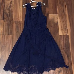 LOVELY BLUE SHORT DRESS